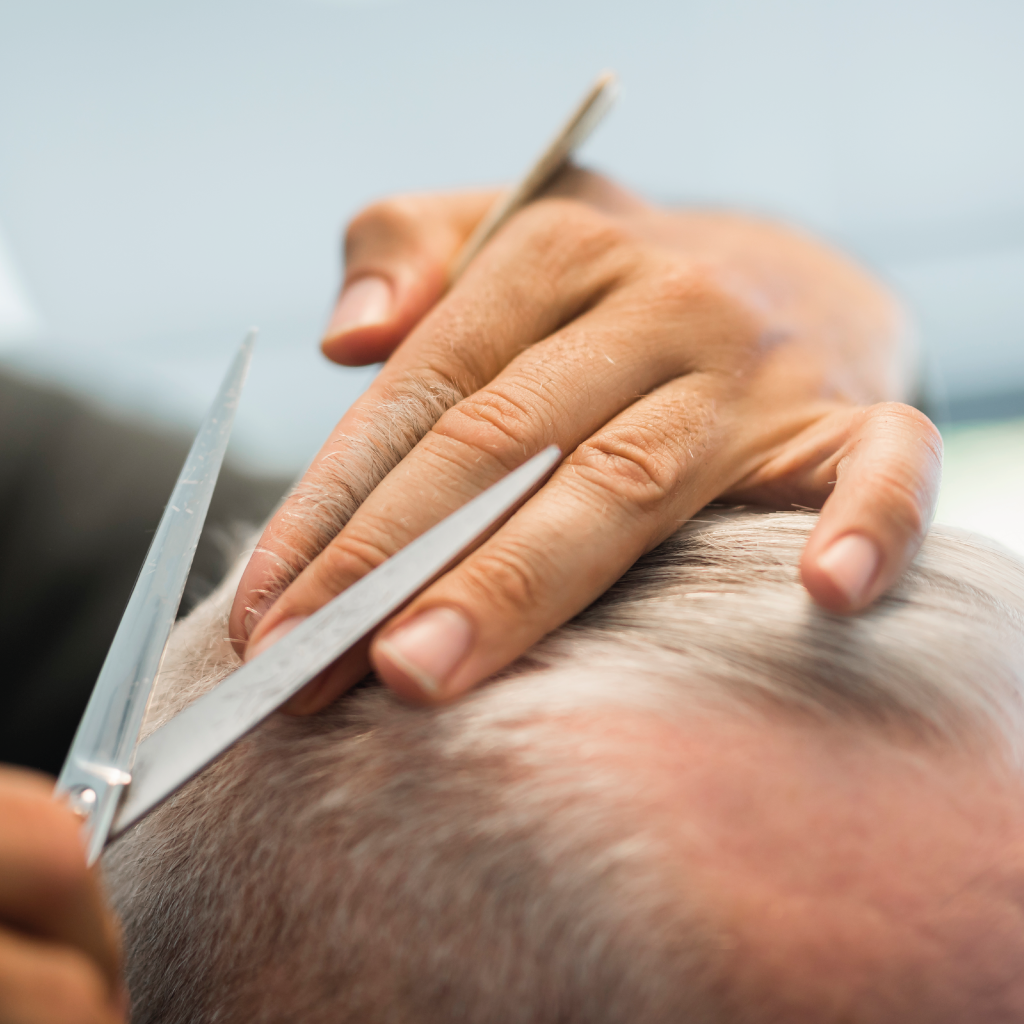 peluquería personas mayores